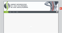 Desktop Screenshot of lekarzortopedawroclaw.pl